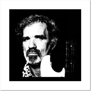 Retro Portrait J J Cale Posters and Art